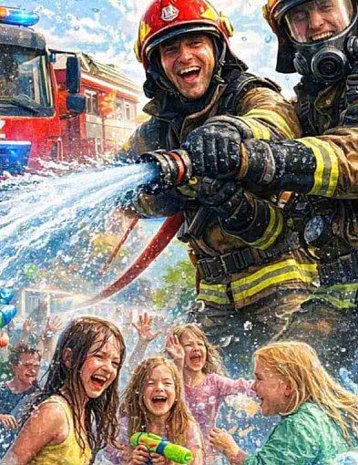 Strażacy zapraszają na śmigus-dyngus w Koczale. Woda poleje się o 14:30