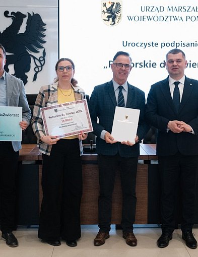 26 tys. zł dla Przechlewa na walkę z bezdomnością zwierząt