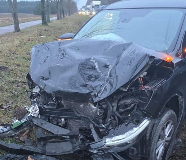 Poważny wypadek na DK22 za Człuchowem-7191