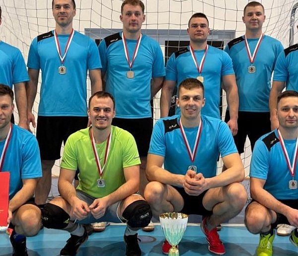 KP PSP Człuchów z II miejscem w Mistrzostwach w halowej piłce nożnej