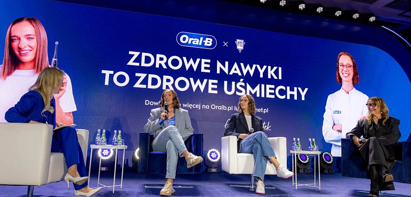 „Zdrowe nawyki to zdrowe uśmiechy” - Iga Świątek w kampanii edukacyjnej Oral-B wsp