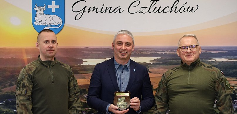 34 Chojnicki Batalion Radiotechniczny podziękował Gminie Człuchów