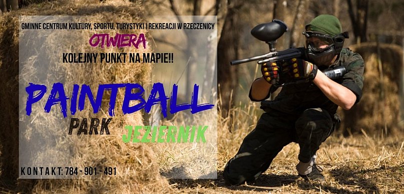 Paintball Park w Jezierniku rusza już w kwietniu