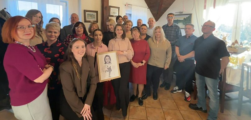 Ola Karowska żegna się z CKSiT w Debrznie po 6 latach pracy