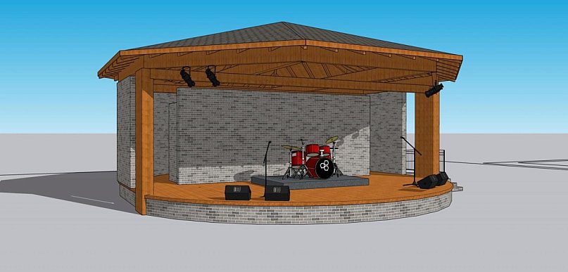 Gmina planuje budowę muszli koncertowej. Wniosek o dofinansowanie złożony