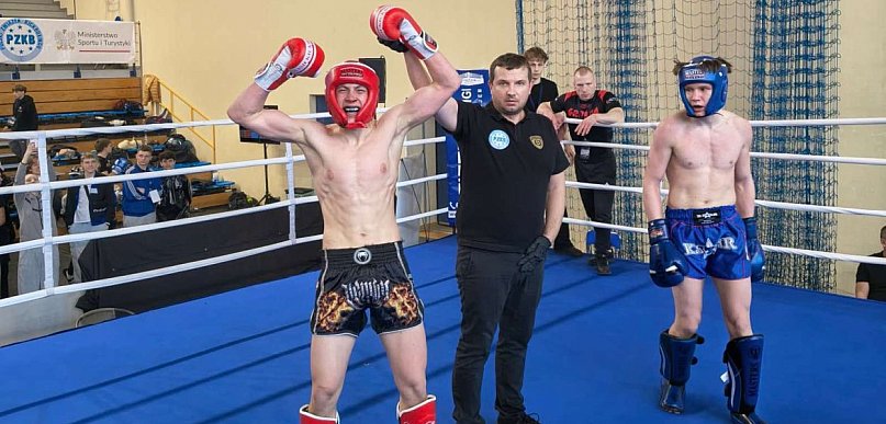 Nikodem Betański mistrzem Polski K-1. Sukces ucznia z Człuchowa