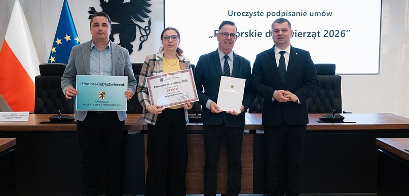 26 tys. zł dla Przechlewa na walkę z bezdomnością zwierząt