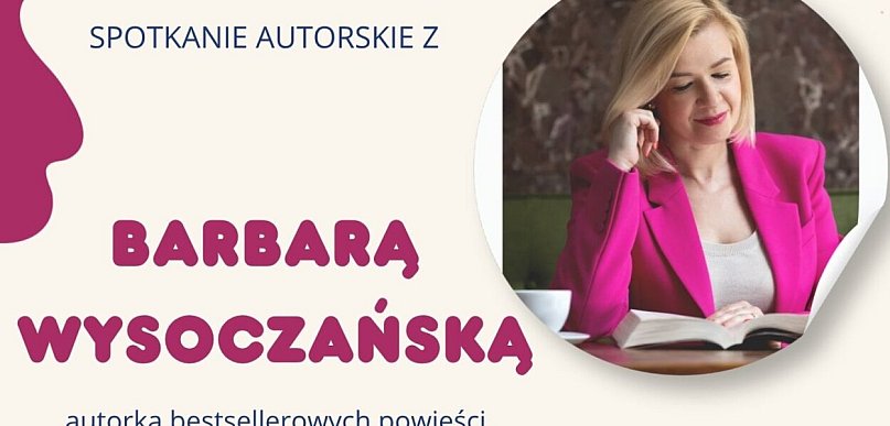 Barbara Wysoczańska spotka się z czytelnikami w Debrznie