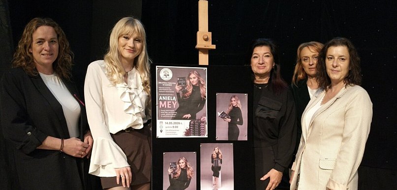 Pochodząca z Czarnego Aniela Mey opowiadała o marzeniach, pisaniu  i hejcie