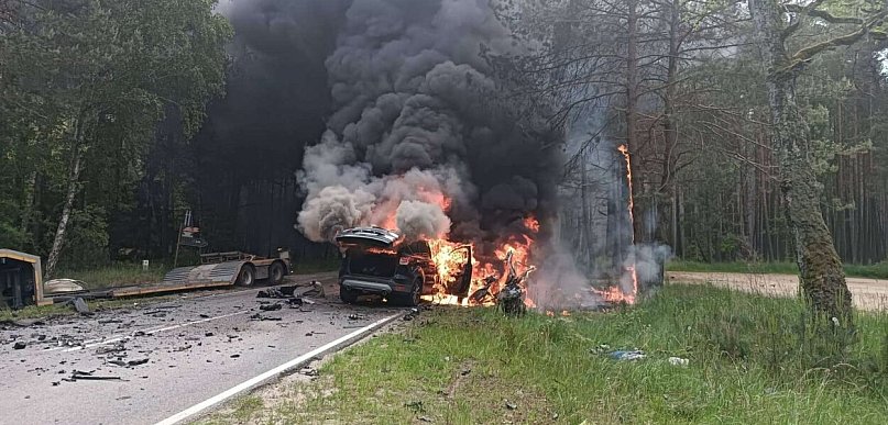 Śmiertelny wypadek na DW201. Policja wskazuje wstępną przyczynę tragedii