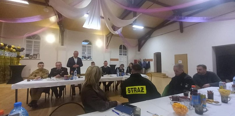 Walne zebranie OSP Bukowo Wieś. Władze jednostki bez zmian