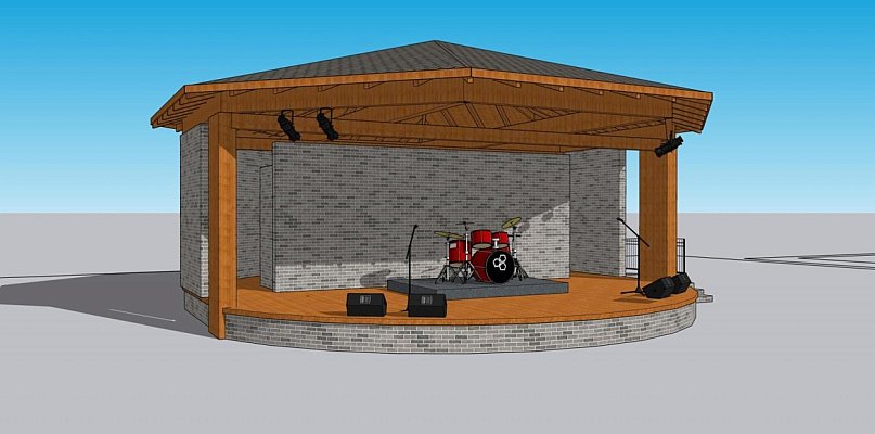 Gmina planuje budowę muszli koncertowej. Wniosek o dofinansowanie złożony