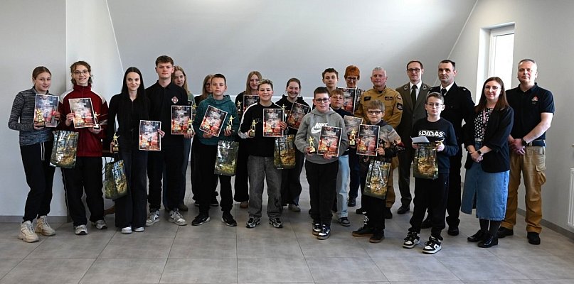 Eliminacje turnieju pożarniczego w Przechlewie. Młodzi pokazali wiedzę