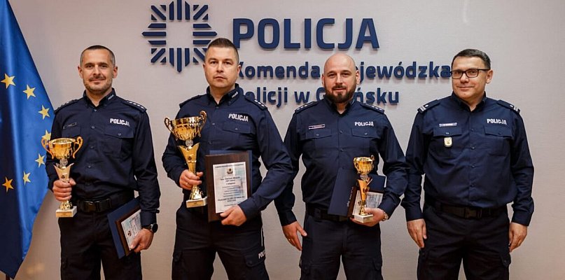 St. asp. Janusz Sikorski wśród najlepszych policjantów kryminalnych Pomorza