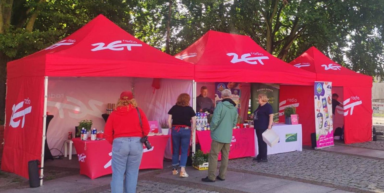 Wielka Trasa Śniadaniowa Radia Zet na Rynku w Człuchowie