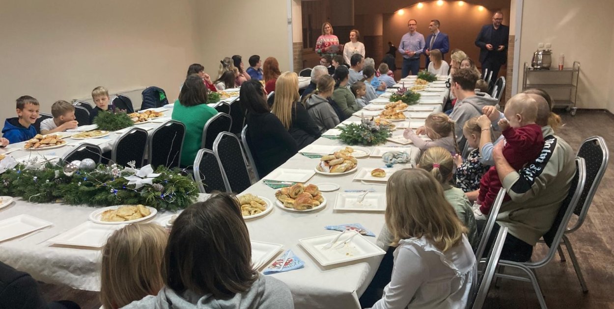 Świąteczne spotkanie uczestników projektu „Zielony Parasol” w Rzeczenicy