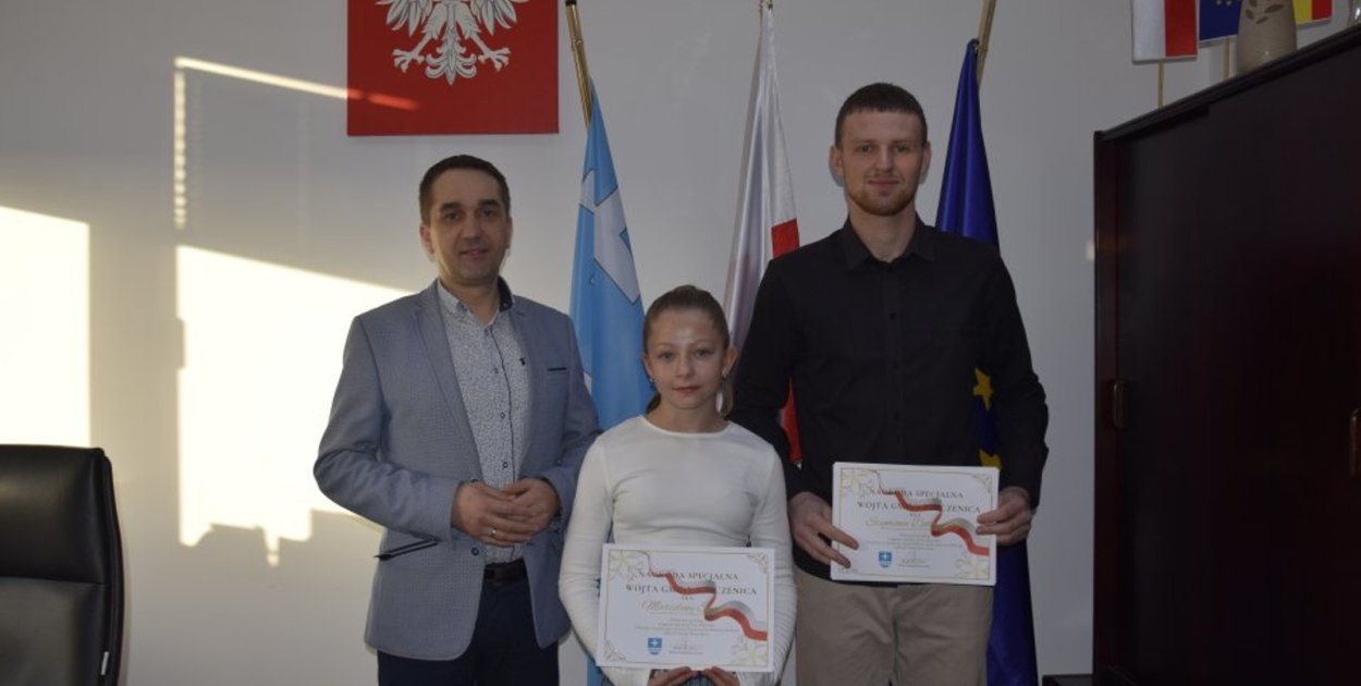 Nagrody Wójta Gminy Rzeczenica dla sportowców