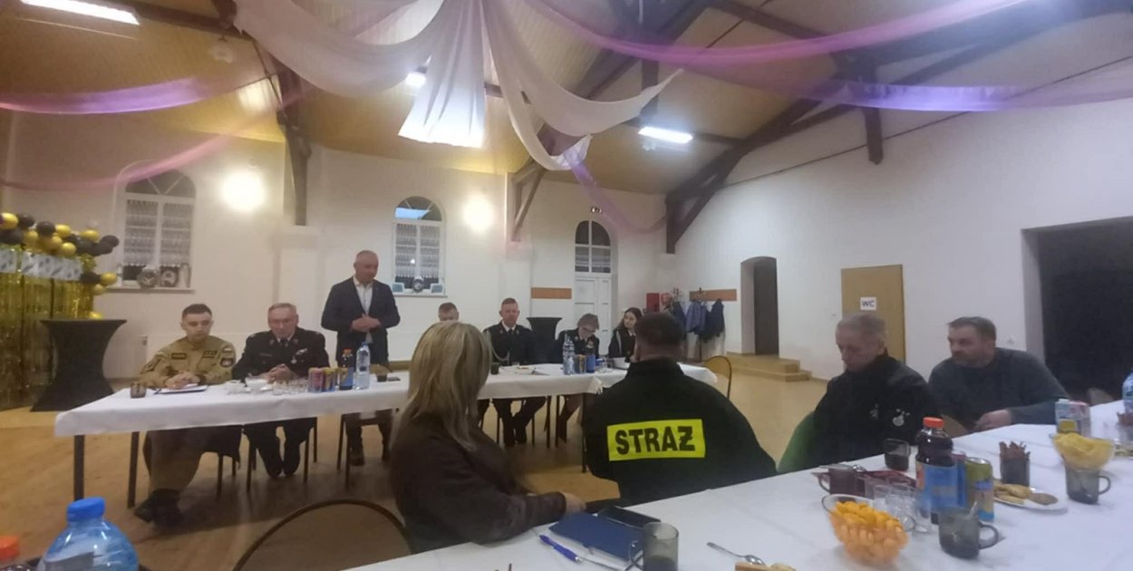 Walne zebranie OSP Bukowo Wieś. Władze jednostki bez zmian