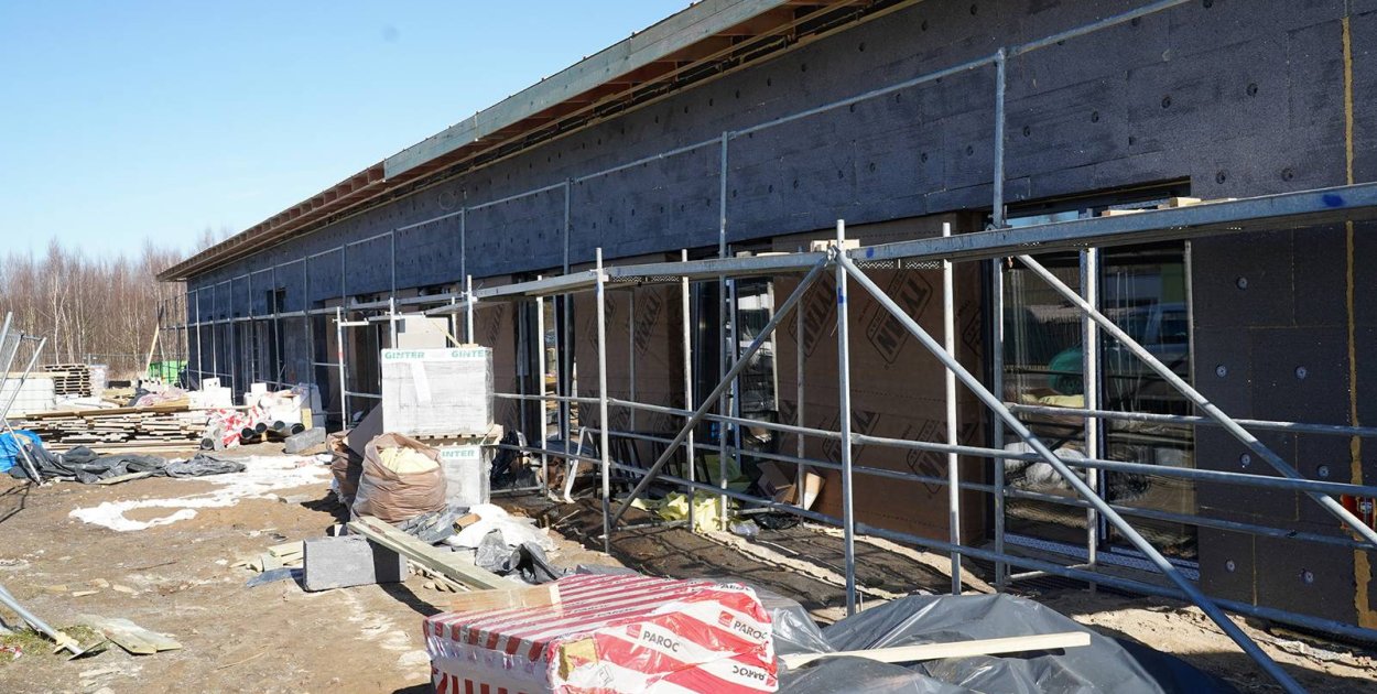 Budowa Centrum Opiekuńczo-Mieszkalnego w Człuchowie zbliża się do końca