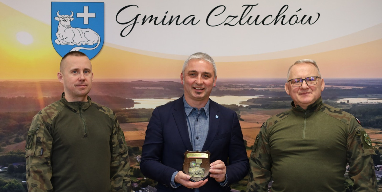 34 Chojnicki Batalion Radiotechniczny podziękował Gminie Człuchów