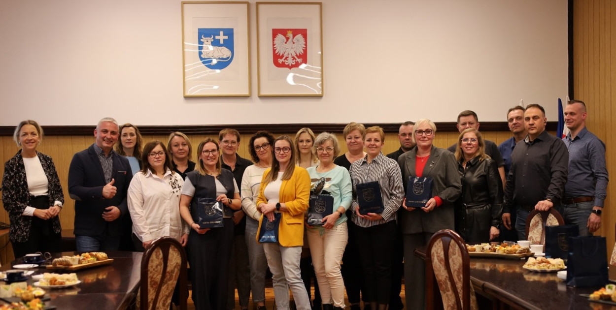 Spotkanie z sołtysami i okazja do wspólnego uczczenia ich niedawnego święta