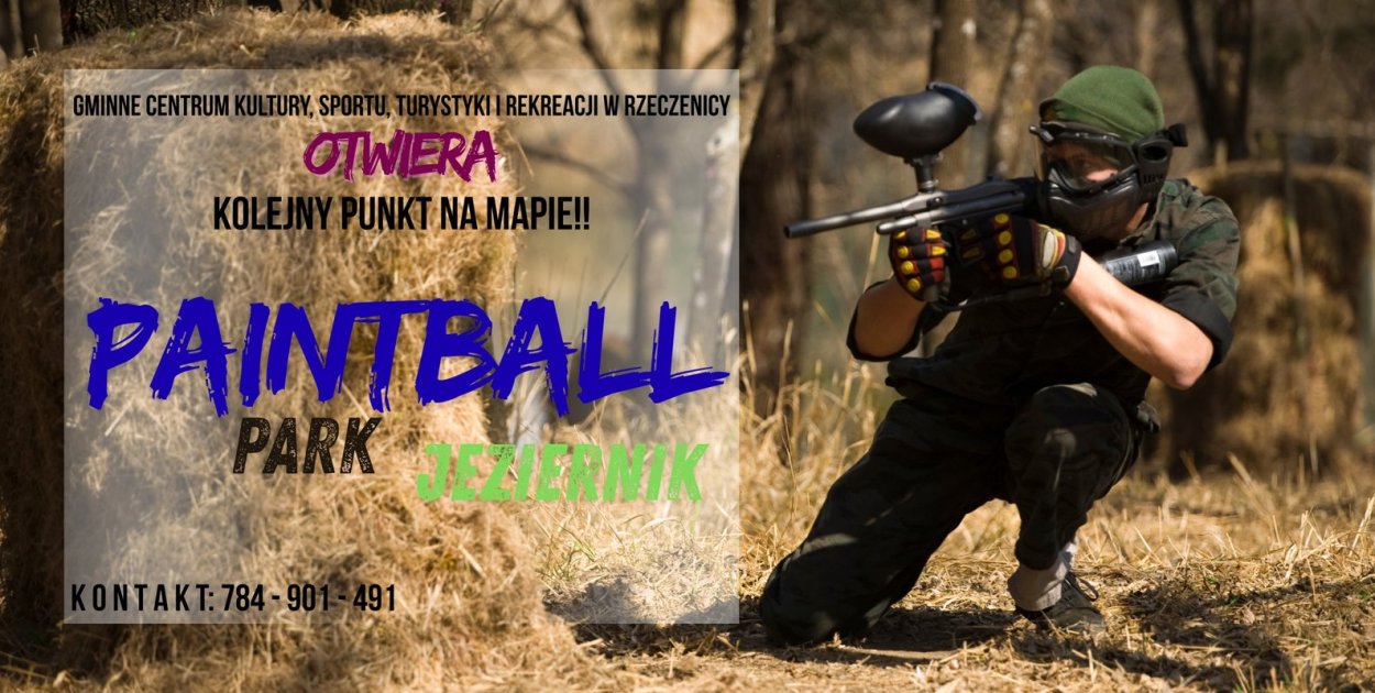 Paintball Park w Jezierniku rusza już w kwietniu