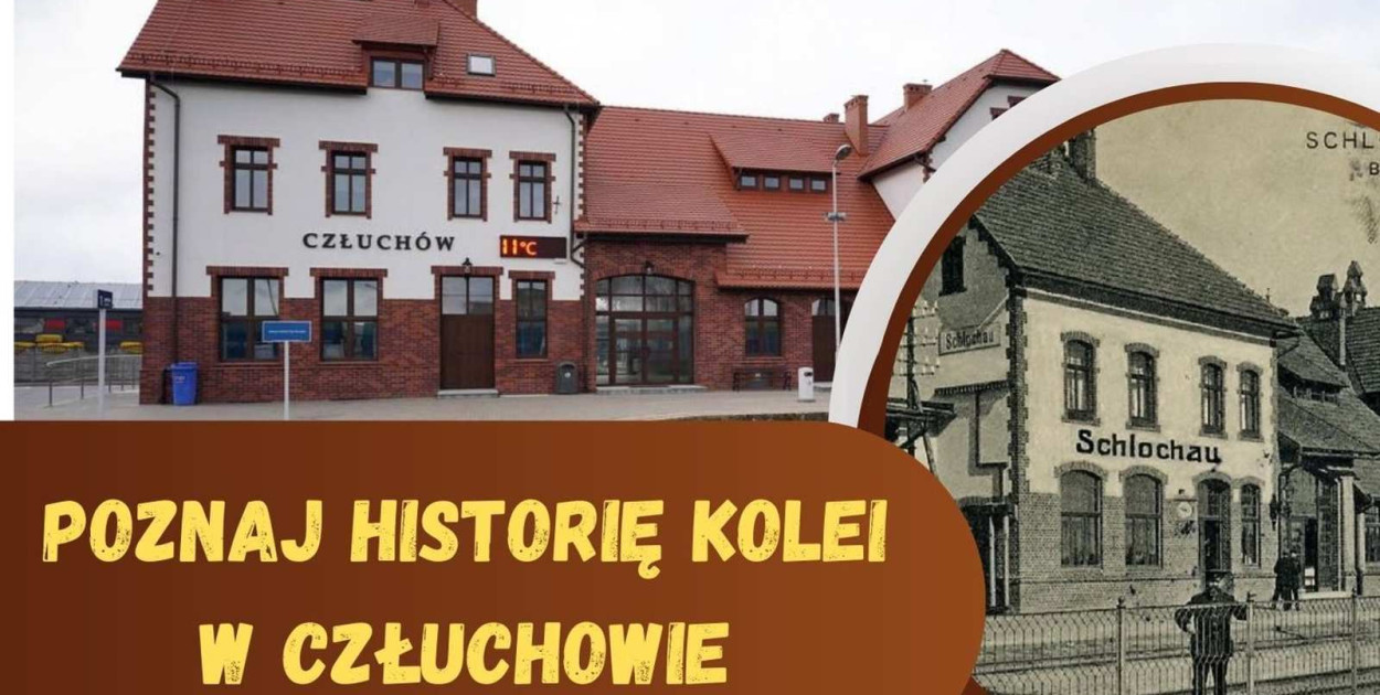 Zwiedzanie sali tradycji kolejnictwa w Człuchowie