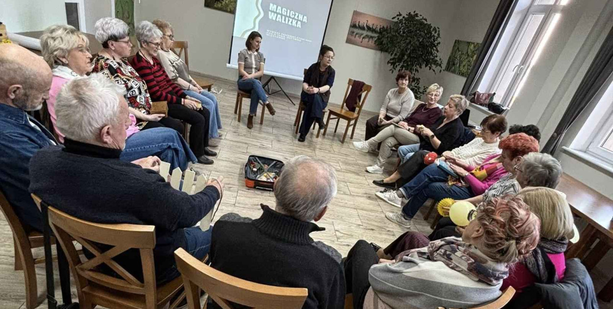 Warsztaty integracyjne dla seniorów z Uniwersytetu Trzeciego Wieku