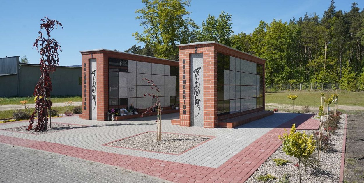 Nowe kolumbarium na cmentarzu komunalnym w Człuchowie