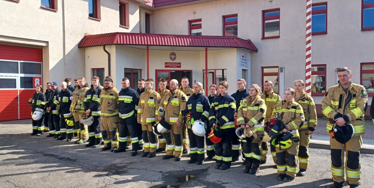 29 osób ukończyło szkolenie strażaka OSP w Człuchowie