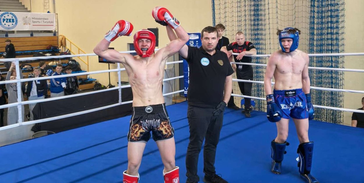Nikodem Betański mistrzem Polski K-1. Sukces ucznia z Człuchowa