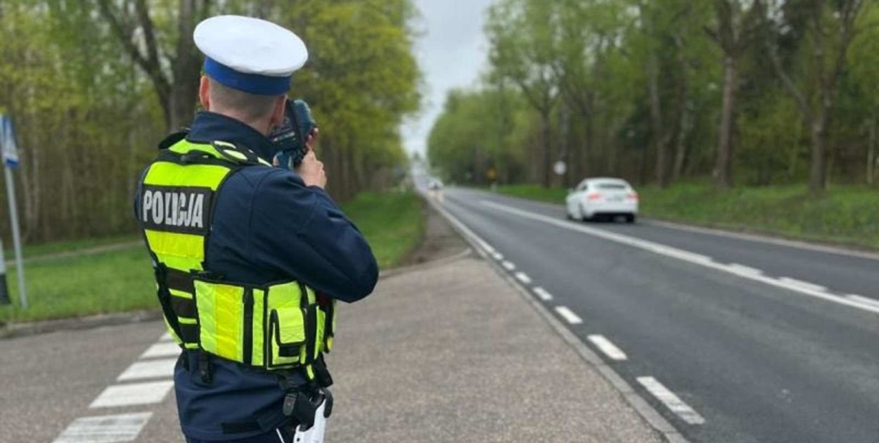 58 kierowców jechało za szybko. Policyjna akcja w powiecie człuchowskim