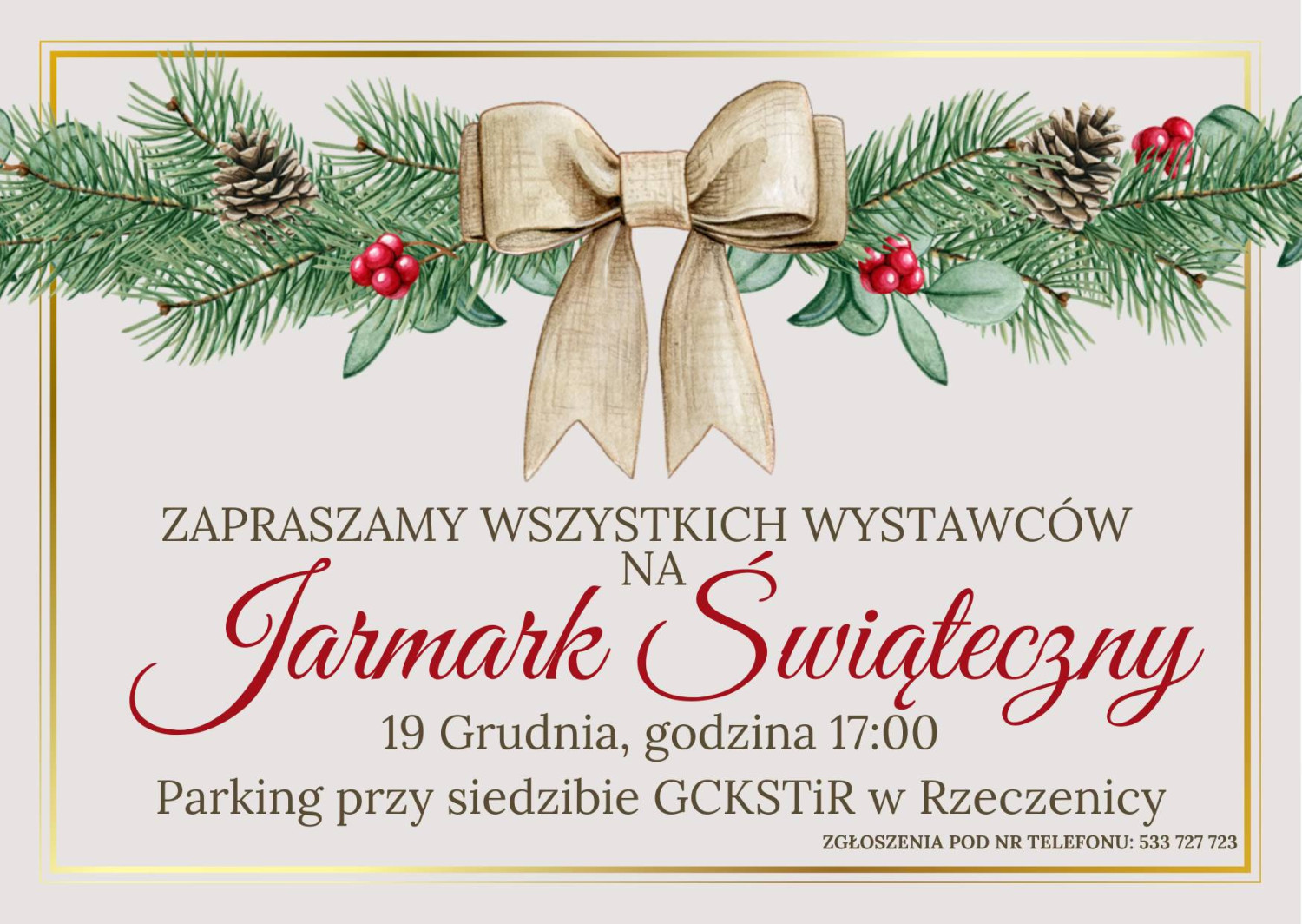 Źródło: GCKSTiR Rzeczenica