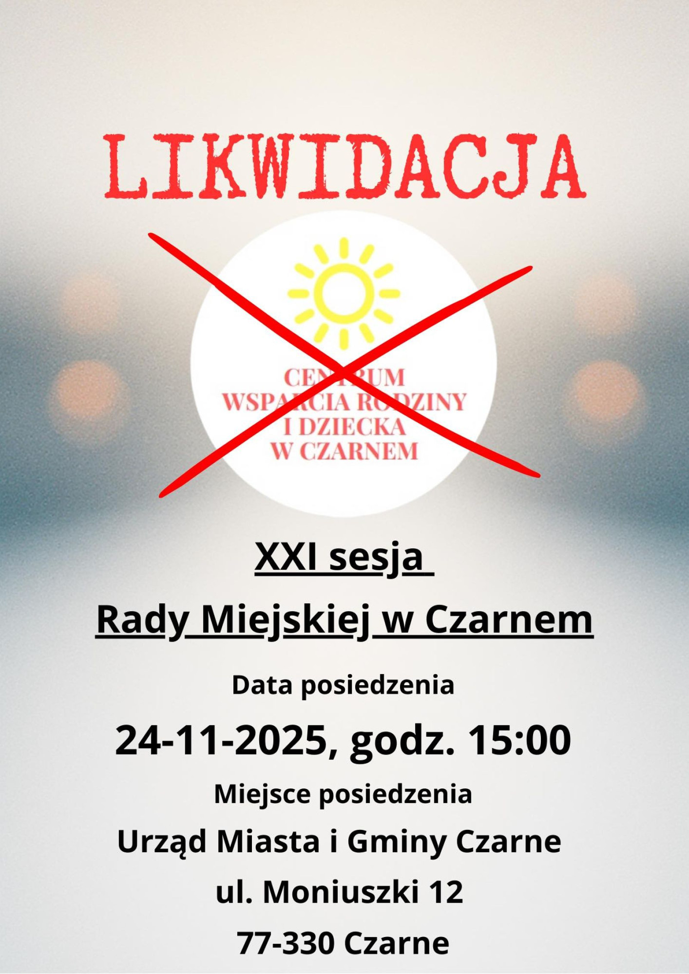 Źródło: Centrum Wsparcia Rodziny i Dziecka w Czarnem